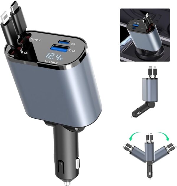 4in1 car charger